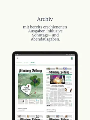 Stimberg Zeitung android App screenshot 1